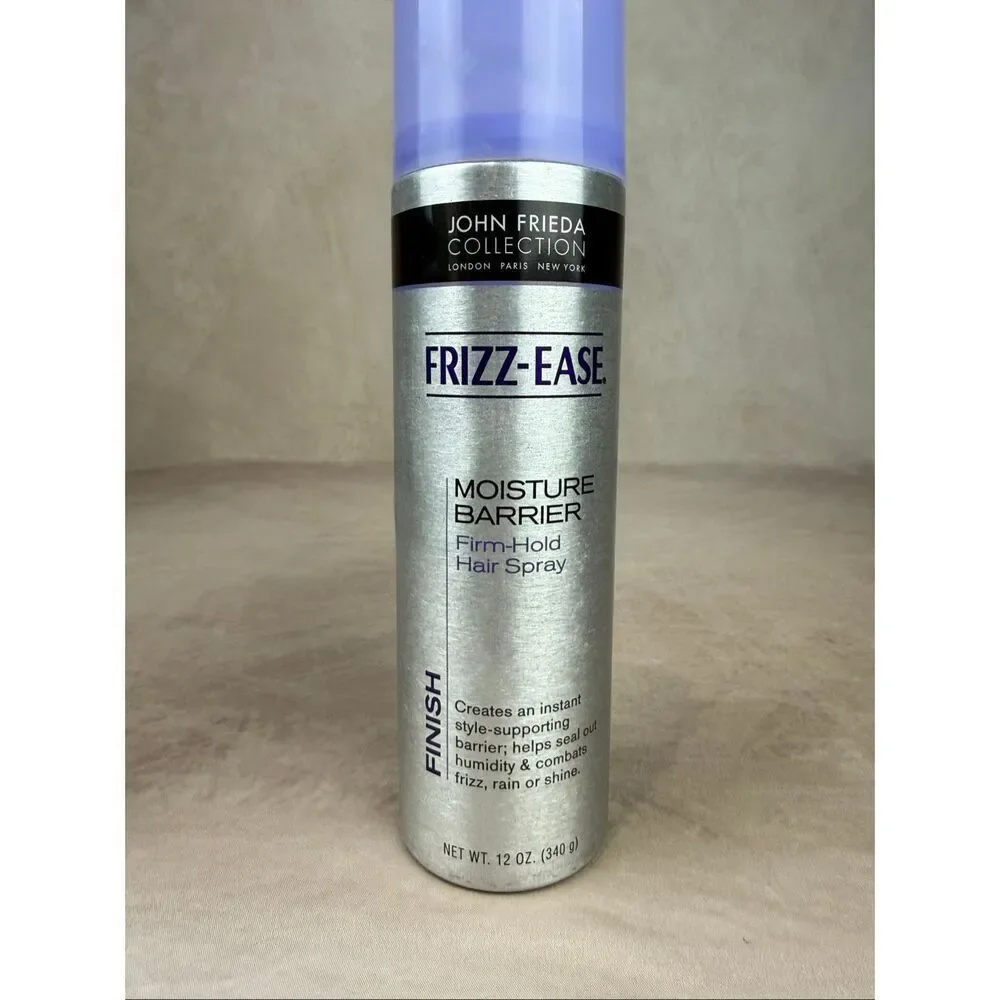 John Frieda Frizz Ease Moisture Barrier Firm Hold Hairspray Full DISCONTINUED